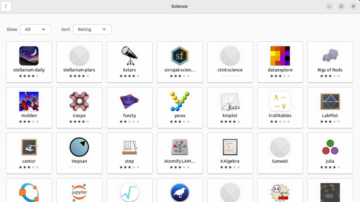Software Centre included with Ubuntu 22.04 is too amateurish for this ...