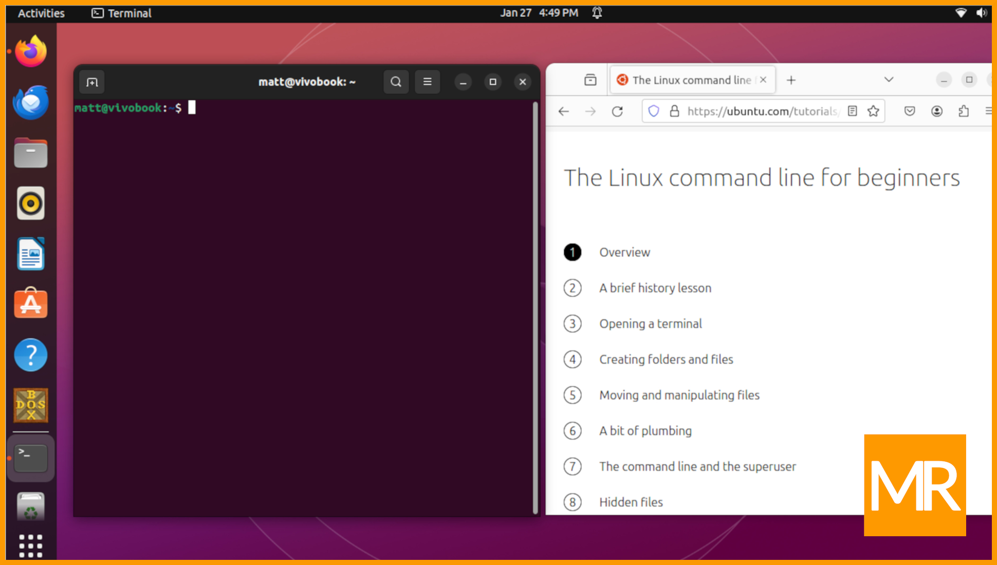 Got an hour? Learn the basics of the Linux command line